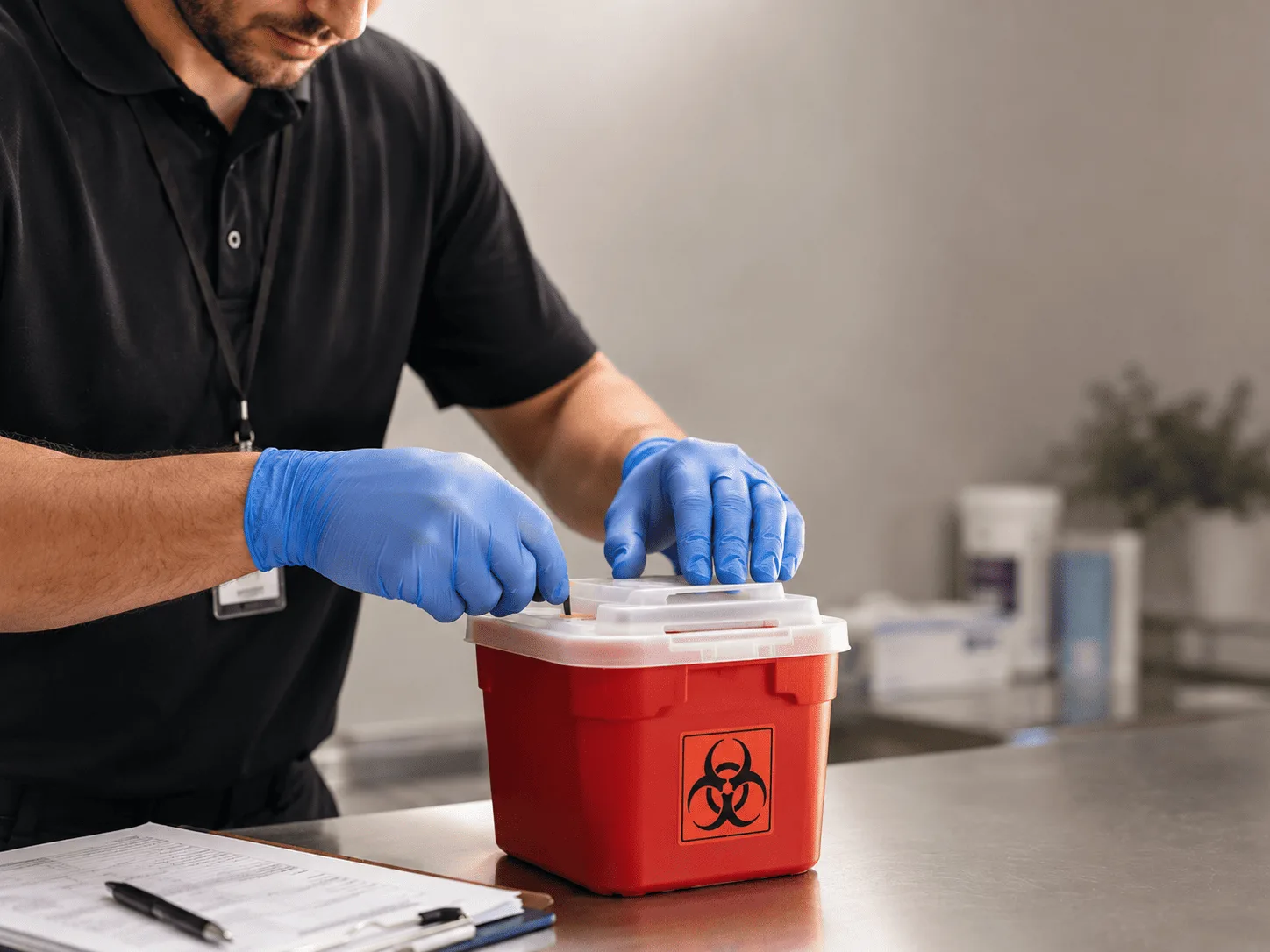 Why choose Sharps Waste Disposal in Atkins, AR